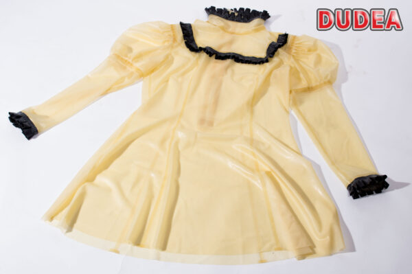 Lange Bluse mit Rüschen – Bild 3