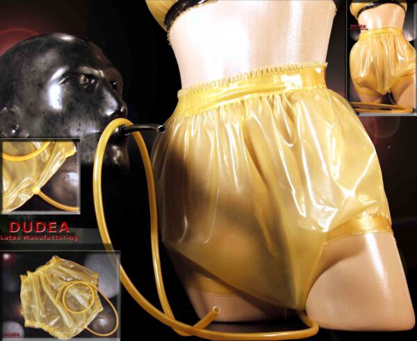 Windelhose mit Latexschlauch