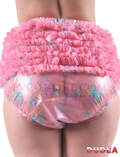 NEW PINK LATEX Rubber Pull-On Bikini Brief Pants Diaper Cover Adult S  $14.99 - PicClick